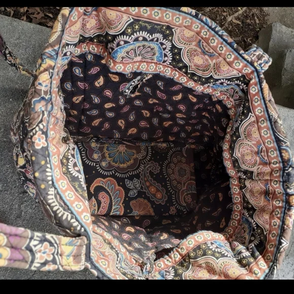 Vera Bradley Paisley Tote - Picture 3 of 10